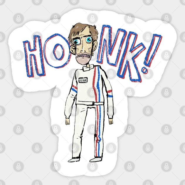 HONK! // Herbie Sticker by calm andromeda